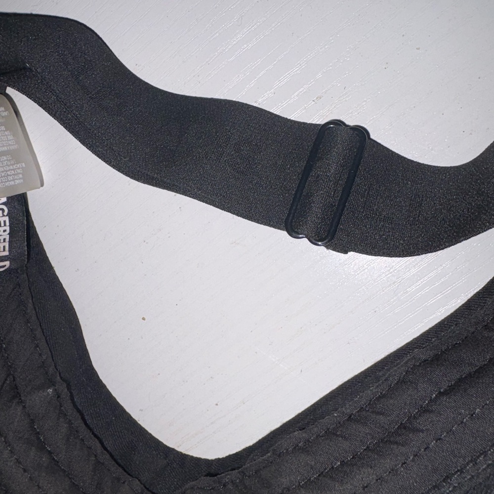 NWOT!|Karl Lagerfeld Signature Black Visor|adjustable! - Picture 5 of 6